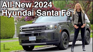 AllNew 2024 Hyundai Santa Fe Review  Big hit or swing and a miss [upl. by Vasili]