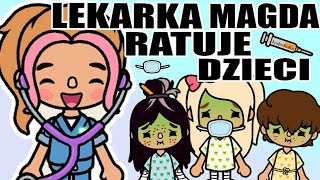 TOCA BOCA 🎮 LEKARKA MAGDA 👩‍⚕️ RATUJE DZIECI 👶 tocaboca ✨ [upl. by Cordell]