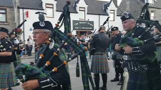 Dufftown Games Pipe and Drum Bands 2019 pt2 [upl. by Buckels]