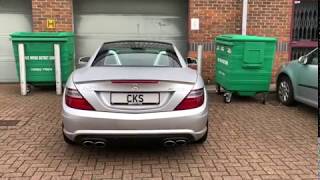 AMG SLK55 X Pipe R172 CKS Performance [upl. by Attela451]