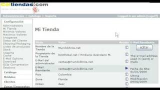 paso 1 Tutorial Oscommerce  Configuracion basica  tiendas virtuales [upl. by Ojeitak796]