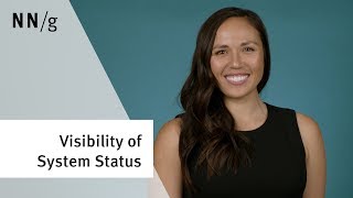 Usability Heuristic 1 Visibility of System Status [upl. by Tolkan]