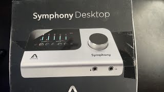 Apogee Symphony Desktop Audio Interface Unboxing 🔥 [upl. by Gabbey632]