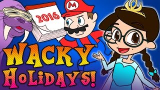 Wacky Holidays to Celebrate in 2016  Nikkis Wiki  Wiki for Kids at Cool School [upl. by Adlih]