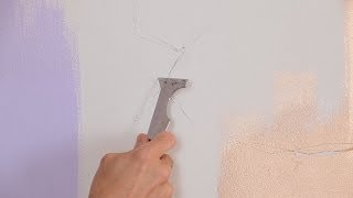 How to Fix Cracks in Old Walls  House Painting [upl. by Cummings]