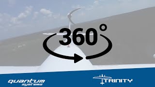 360° Flight with the QuantumSystems Trinity  Interforst 2018 [upl. by Gerard]