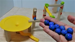 Haba Kugelburn Ball track Basic Pack funnel jungle 【Instruction video】 [upl. by Letsyrk]