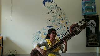 Esho he boisakh esho esho in Sitar Instrumental [upl. by Swift]