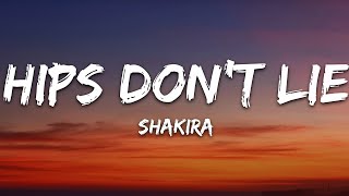 Shakira  Hips Dont Lie Lyrics ft Wyclef Jean  1 hour Lyrics [upl. by Dhruv]