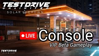 Test Drive Unlimited Solar Crown Console VIP Beta Gameplay [upl. by Adolfo]