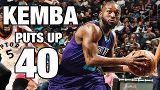 Kemba Walker Goes Off For 40 Points in Loss [upl. by Nottarts899]