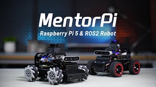 MentorPi Open Source Robot Car ROS2 amp Raspberry Pi 5 [upl. by Ayekehs711]