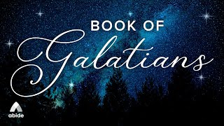 Fall Asleep Listening to Galatians  Calming Audio Scripture Dark Screen [upl. by Rodolph566]