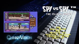 ChinnyVision  Ep 223  Spy vs Spy 2 The Island Caper  C64 Atari XLXE MSX CPC ST Amiga [upl. by Harsho630]