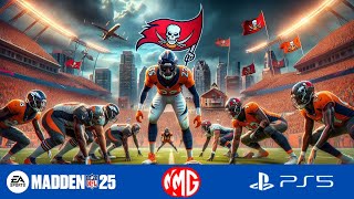 Broncos vs Buccaneers in Madden 25 on PS5 😎 [upl. by Inus226]