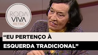 Maria da Conceição Tavares responde sobre distinção da economia entre direita e esquerda  1995 [upl. by Apul197]