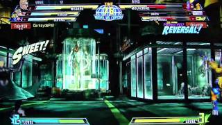 MvC3 Online Play 1st Set pt3 [upl. by Nauqaj787]