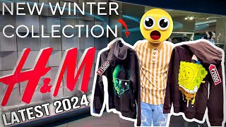 HampM LATEST NEW WINTER COLLECTION🤩😍🔥BEST LEATHER NEW JACKETS FOR MEN😱HampM WINTER OUTFITS👀FULL HAUL [upl. by Attenev]