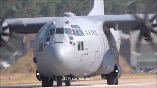 Lockheed C130 Hercules Air Defender 23 in Wunstorf [upl. by Hoj]