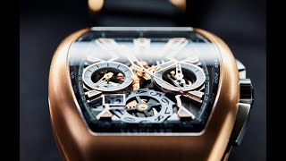 Franck Muller 8880 Cintrée Curvex Chronograph Grande Date [upl. by Rodd208]