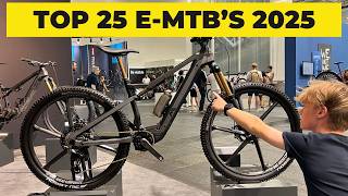 25 Best ELECTRIC MOUNTAIN BIKES for 2025 from the EUROBIKE 2024 in detail 4K [upl. by Klaus]