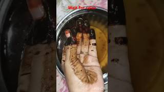 instant henna dip box finger box mehndi hennatatto dark finger colour shortsvideo shorts [upl. by Oiralih]