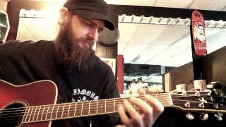 Jerry Reed Amos Moses Acoustic Cover Jason Tyler [upl. by Ladd]