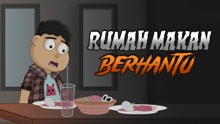 Rumah Makan Berhantu  Animasi Horor Misteri  WargaNet Life [upl. by Dnaltiac]