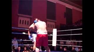 Unlicensed Boxing  Steve Yorath v Jamie Carter  Watford Town Hall [upl. by Ardnik]