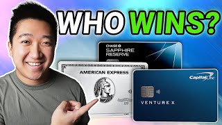 Amex Platinum vs Chase Sapphire Reserve vs Capital One Venture X [upl. by Olia]