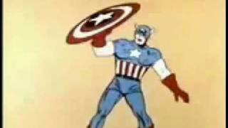 CAPTAIN AMERICA Cartoon Intro [upl. by Atinel]