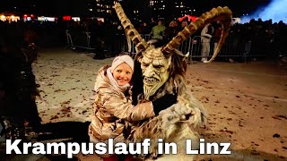 Krampuslauf in Linz 23112024 [upl. by Yelkcub48]