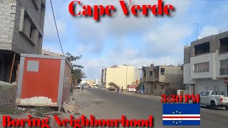 How the View of Sal Island 🏝 Cape Verde neighborhood looks like sal verde africa [upl. by Nahc]