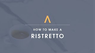 Ristretto Revealed A Guide by Evolve North Coffee Roasters [upl. by Doralyn]