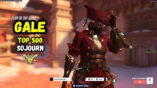 POTG DOUBLE TANK COMP GALE TOP 500 SOJOURN GAMEPLAY  OVERWATCH 2 SEASON 13 [upl. by Annaohj]