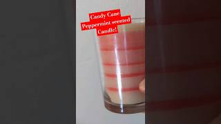 🍭PEPPERMINT Candy Cane Beeswax candles Experiment 🌲beeswaxcandles chrsitmas christmascandles [upl. by Edmon]