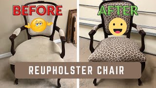 Before and After Chair Makeover [upl. by Ogir198]