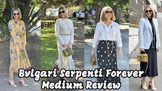 My Bvlgari Serpenti Forever Medium Top Handle Bag Review [upl. by Campos]