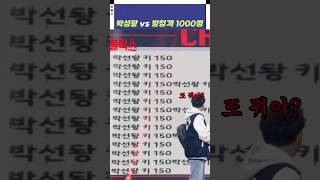 박성광 vs 방청객 1000명  개그콘서트 Gagconcert shorts [upl. by Jonina]