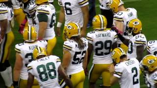 Clay Matthews getting ready to take on the Houston Texans [upl. by Hoffman402]