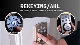 How to Remove and Rekey a Kwikset SmartKey Keypad  StepbyStep Locksmith Guide [upl. by Yadrahc454]