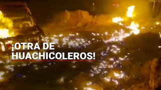 ¡Otra de huachicoleros  Explota ducto en Epazoyucan Hidalgo y una persona pierde la vida [upl. by Lemahs621]