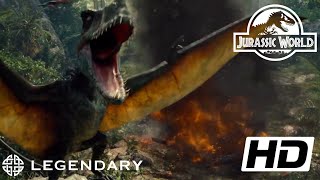 Jurassic world 2015 FULL HD  Bird cage scene Legendary movie clips [upl. by Ynohtnanhoj]