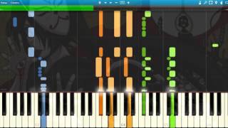 Hatsune Miku Musunde Hiraite Rasetsu to Mukuro Piano Synthesia Tutorial [upl. by Eussoj190]