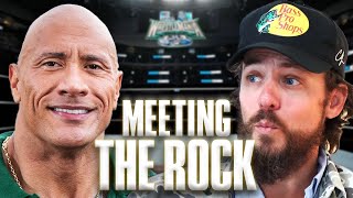 When Chris Janson Met Dwayne “THE ROCK” Johnson [upl. by Rehposirhc66]