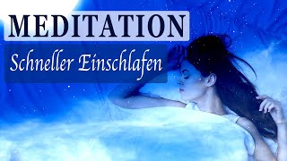 Geführte EINSCHLAF Meditation  Tiefe Entspannung für schnelles Einschlafen amp Durchschlafen [upl. by Spielman887]