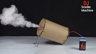 How To Make Mini Dj Smoke machine  Diy Dj fog machine Science Project [upl. by Erickson579]