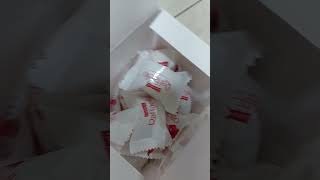 Unboxing Raffaello chocolate 👌👌ytshorts plzsubscribe [upl. by Schoenburg]