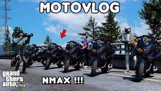 MOTOVLOG DI GTA 5  GTA 5 ROLEPLAY [upl. by Friend]