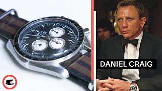 Inside Daniel Craigs Iconic James Bond Watch Collection  Dialed In  Esquire [upl. by Tench]